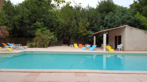 Maison de 4 chambres avec piscine partagee et wifi a Lagrasse